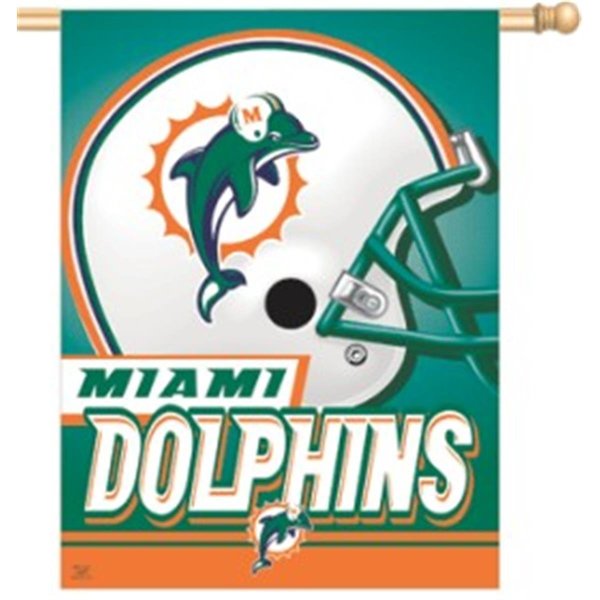 Caseys Miami Dolphins Banner 28x40 3208510297